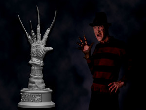 Freddy Krueger hand 3D Print Model