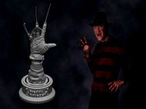 Freddy Krueger hand 3D Print Model