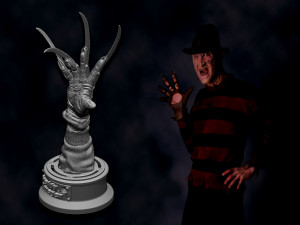 Freddy Krueger hand 3D Print Model