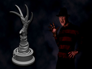 Freddy Krueger hand 3D Print Model