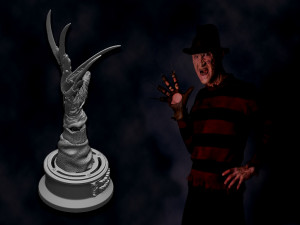 Freddy Krueger hand 3D Print Model