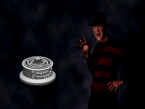 Freddy Krueger hand 3D Print Model
