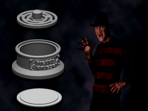 Freddy Krueger hand 3D Print Model