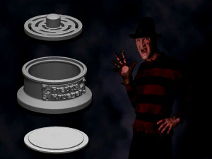 Freddy Krueger hand 3D Print Model