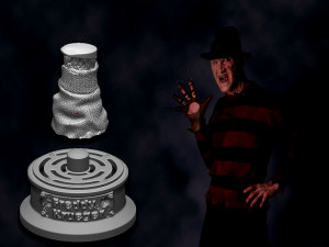 Freddy Krueger hand 3D Print Model
