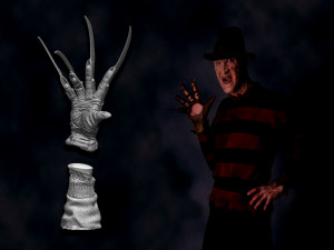 Freddy Krueger hand 3D Print Model