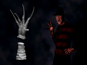 Freddy Krueger hand 3D Print Model