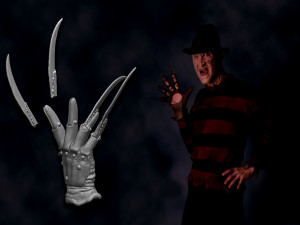 Freddy Krueger hand 3D Print Model