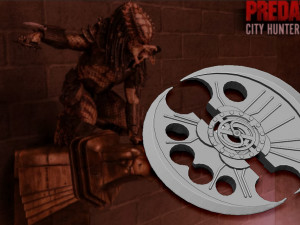 Predator Disk 3Dプリントモデル