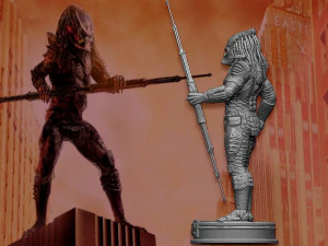 Predator 2 3D Print Model
