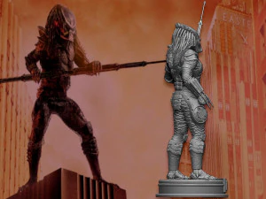 Predator 2 3D Print Model