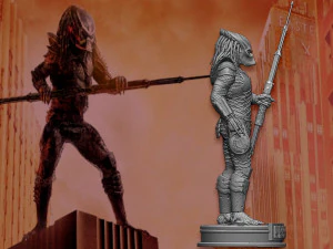Predator 2 3D Print Model