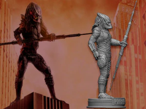 Predator 2 3D Print Model