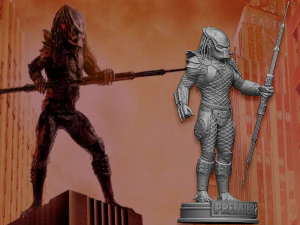 Predator 2 3D Print Model
