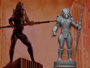 Predator 2 3D Print Model