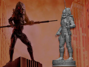 Predator 2 3D Print Model