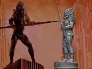 Predator 2 3D Print Model