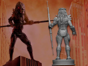 Predator 2 3D Print Model