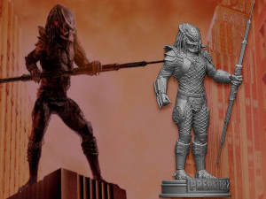 Predator 2 3D Print Model
