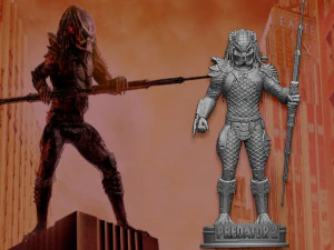 Predator 2 3D Print Model