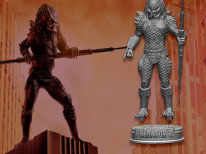 Predator 2 3D Print Model