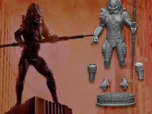 Predator 2 3D Print Model