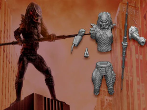 Predator 2 3D Print Model