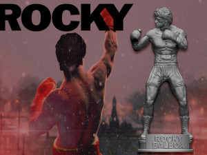 Rocky Modelo de Impressão 3D
