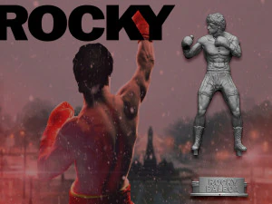 Rocky 3D Print Model