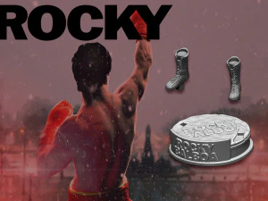 Rocky 3D Print Model