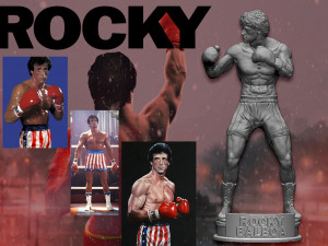 Rocky Modelo de Impressão 3D