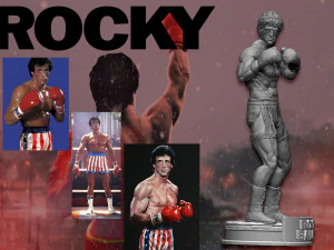 Rocky 3D Print Model