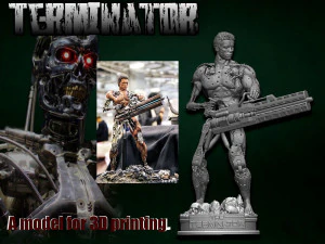 The Terminator 3D Print Model