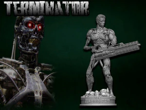 The Terminator 3D Print Model