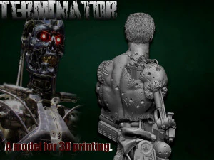 The Terminator 3D Print Model