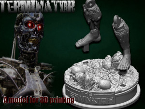 The Terminator 3D Print Model
