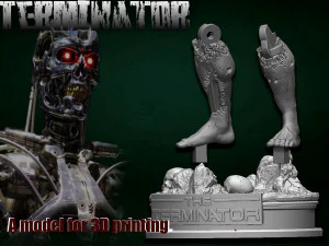 The Terminator 3D Print Model