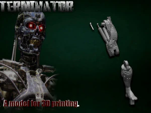 The Terminator 3D Print Model