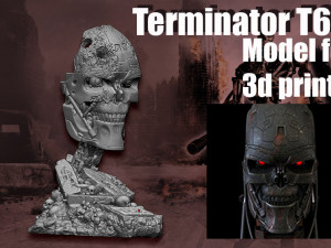 Terminator T-600- Replica 3D 打印模型