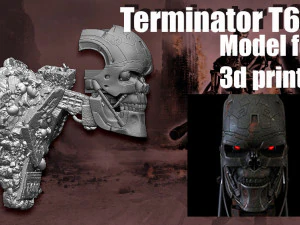 Terminator T-600- Replica 3D Print Model