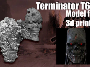 Terminator T-600- Replica 3D Print Model