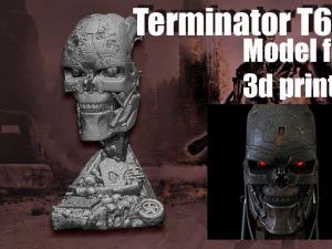 Terminator T-600- Replica 3D Print Model