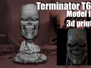 Terminator T-600- Replica 3D 打印模型