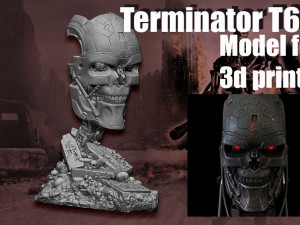 Terminator T-600- Replica 3D 打印模型
