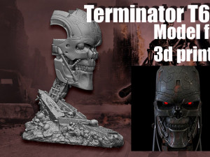 Terminator T-600- Replica 3D 打印模型