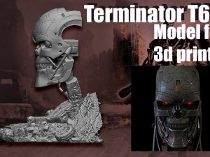 Terminator T-600- Replica 3D 打印模型