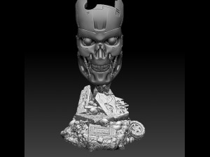 Terminator 2 Judgment Day - Replica 3D 프린트 모델