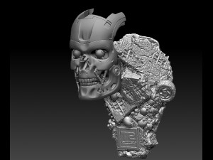 Terminator 2 Judgment Day - Replica 3D 프린트 모델