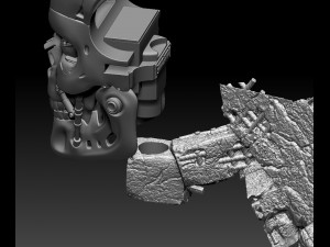 Terminator 2 Judgment Day - Replica 3D 프린트 모델