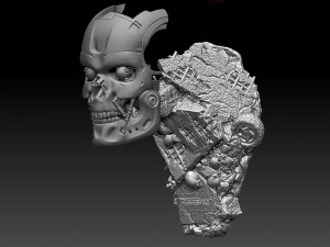 Terminator 2 Judgment Day - Replica 3D 프린트 모델